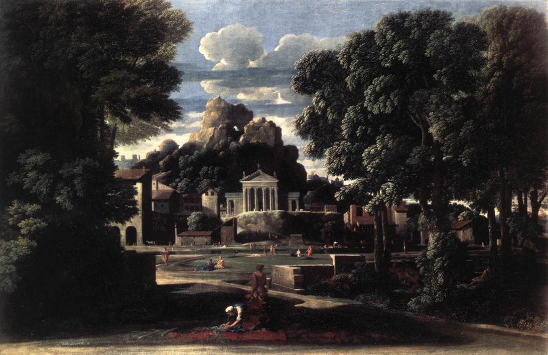 Poussin, Nicolas (1594-1665) - Paysage avec la dispersion des cendres de Phocion.JPG